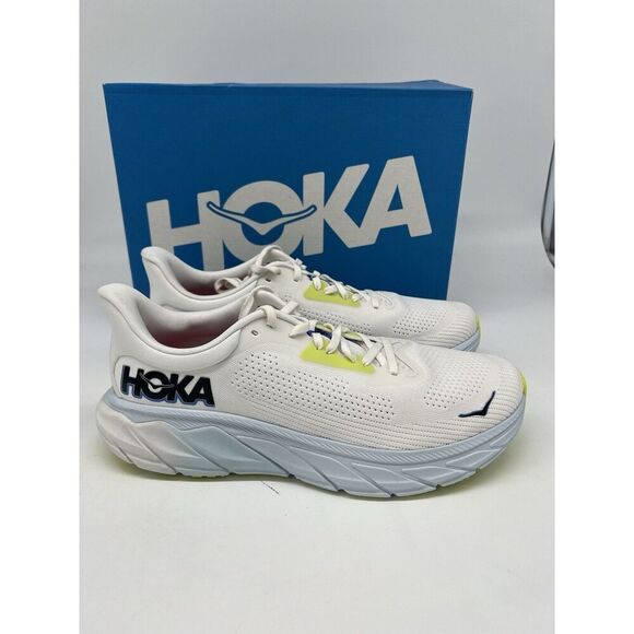 Hoka One One Arahi 7 Blanc De Blanc Virtual Blu Size 10 New *READ* - Picture 3 of 7